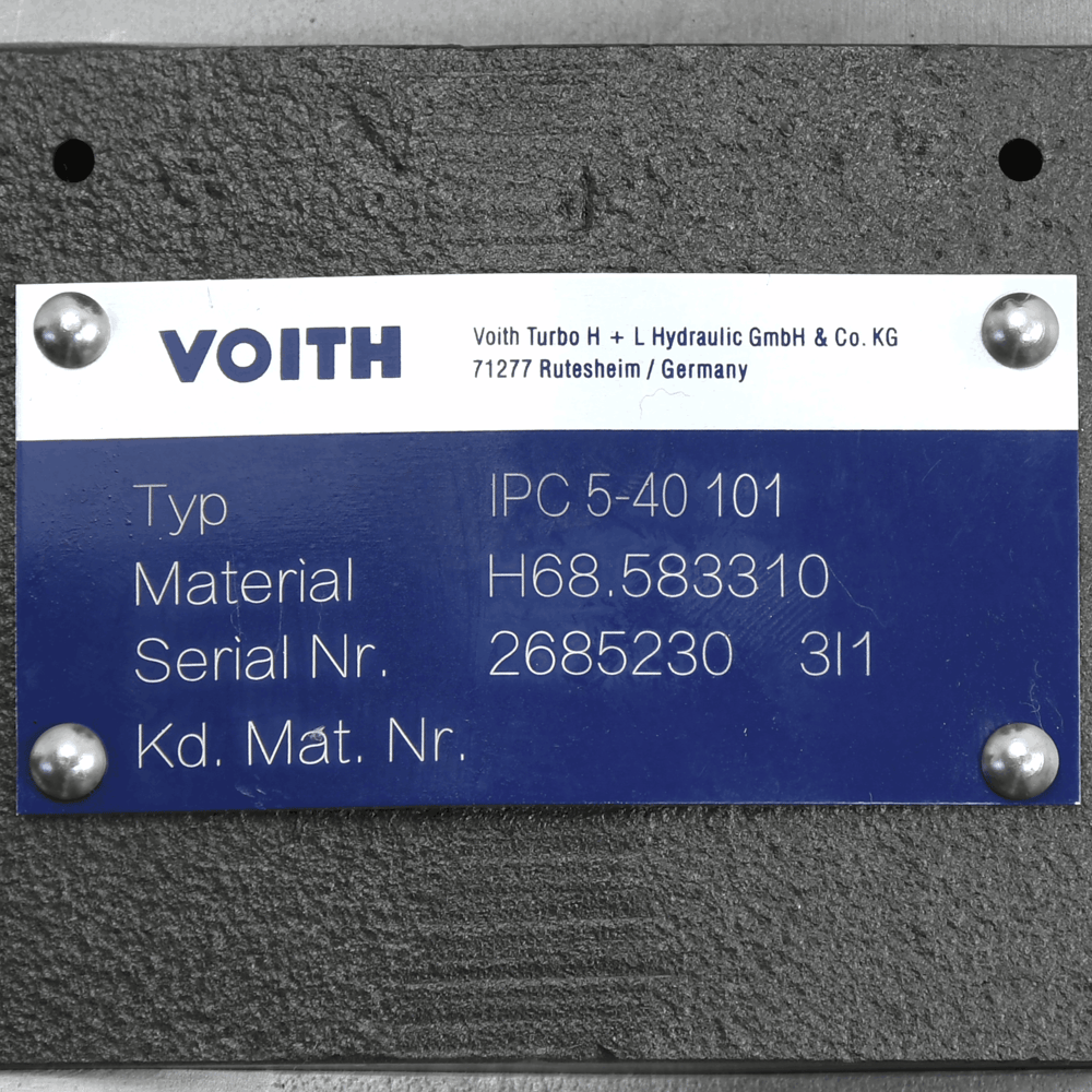 Voith Bomba de engranajes IPC5-40 101